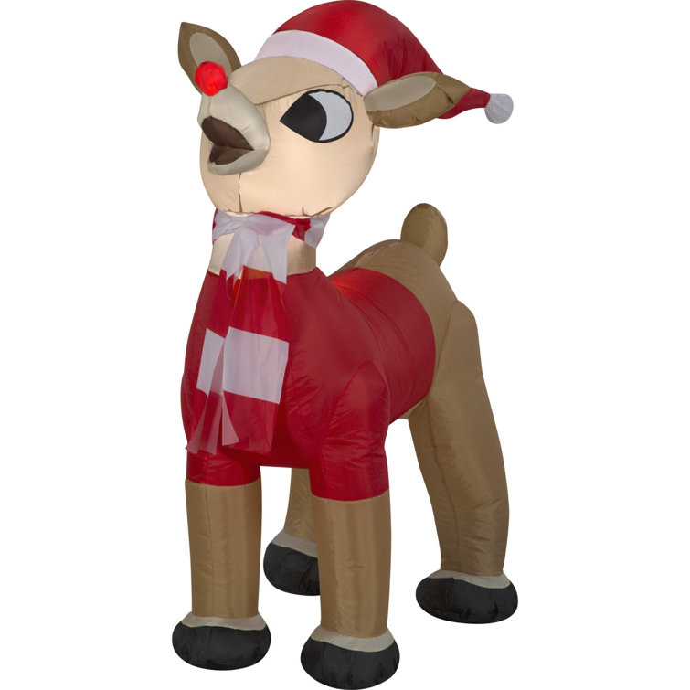 Gemmy Industries Reindeer Inflatable Wayfair